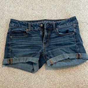 American Eagle midi Jean shorts